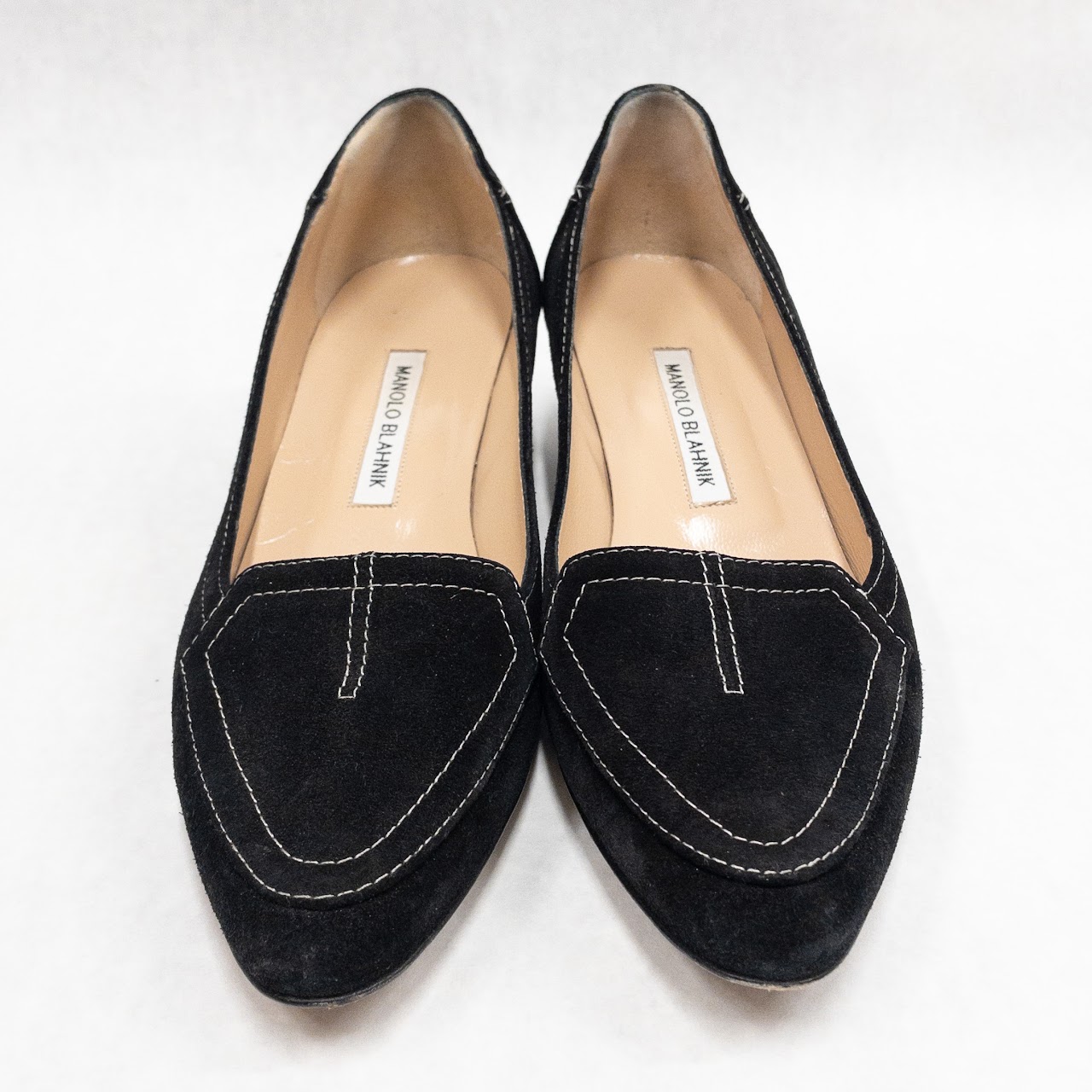 Manolo Blahnik Suede Pumps