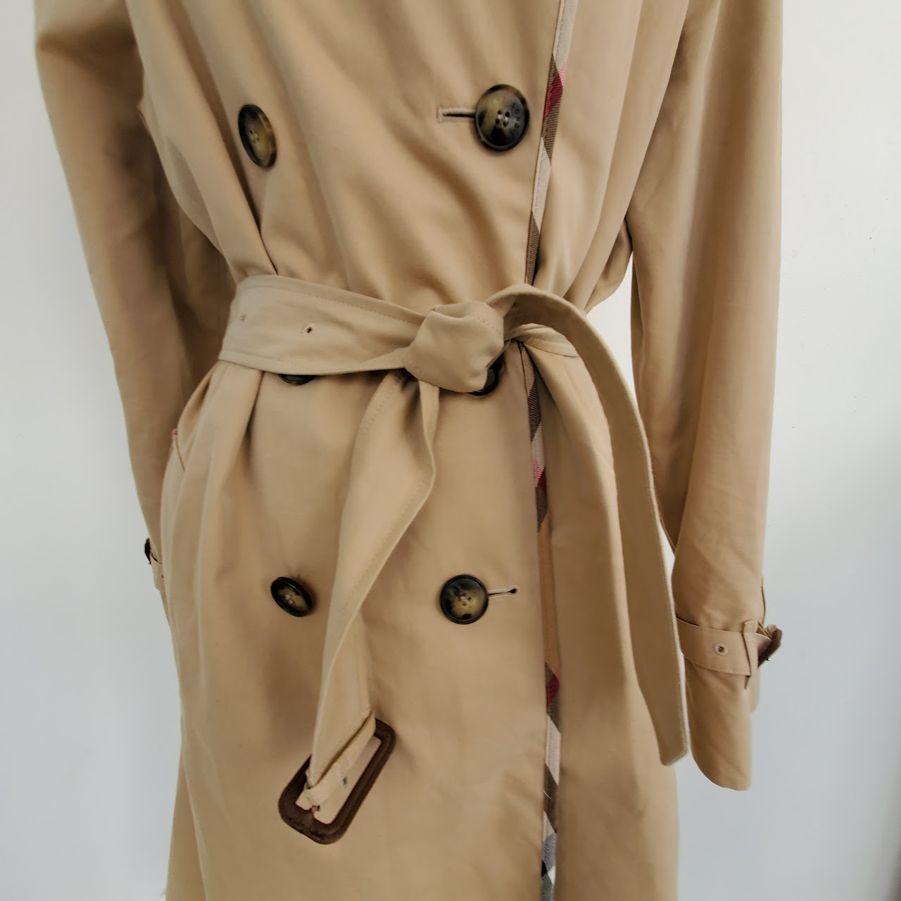 Burberry London Belted Trench Coat