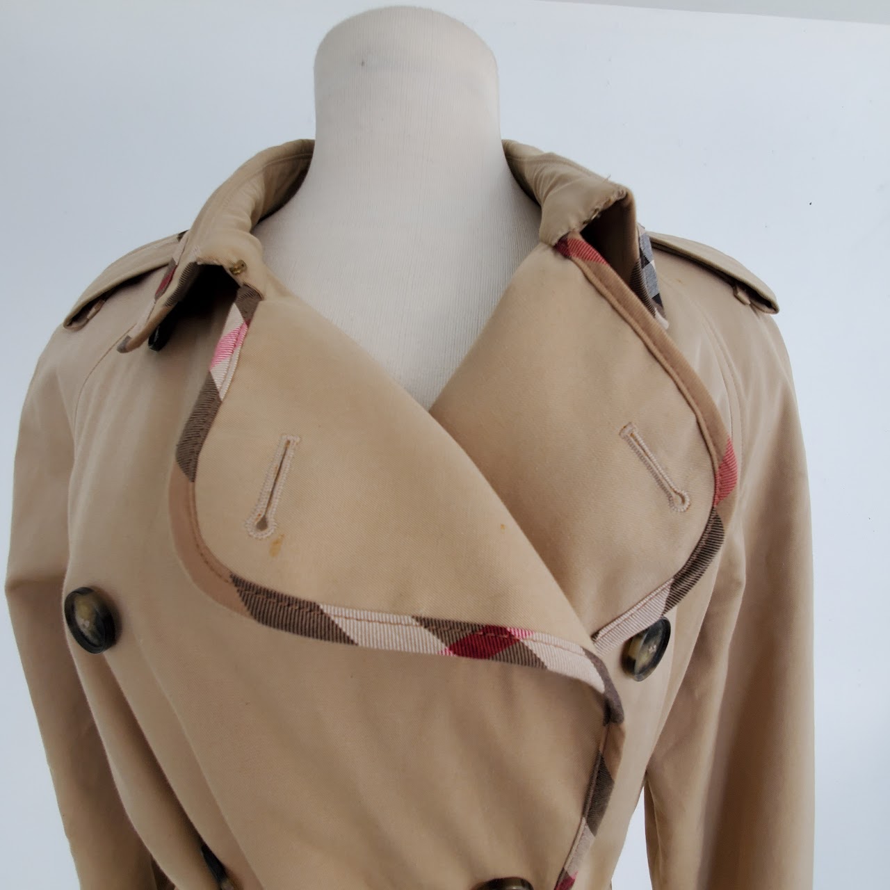 Burberry London Belted Trench Coat