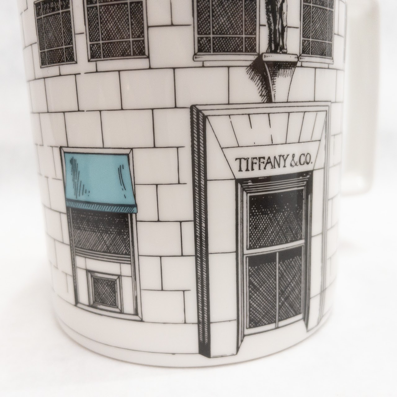 Tiffany & Co. Storefront Motif Mug Pair