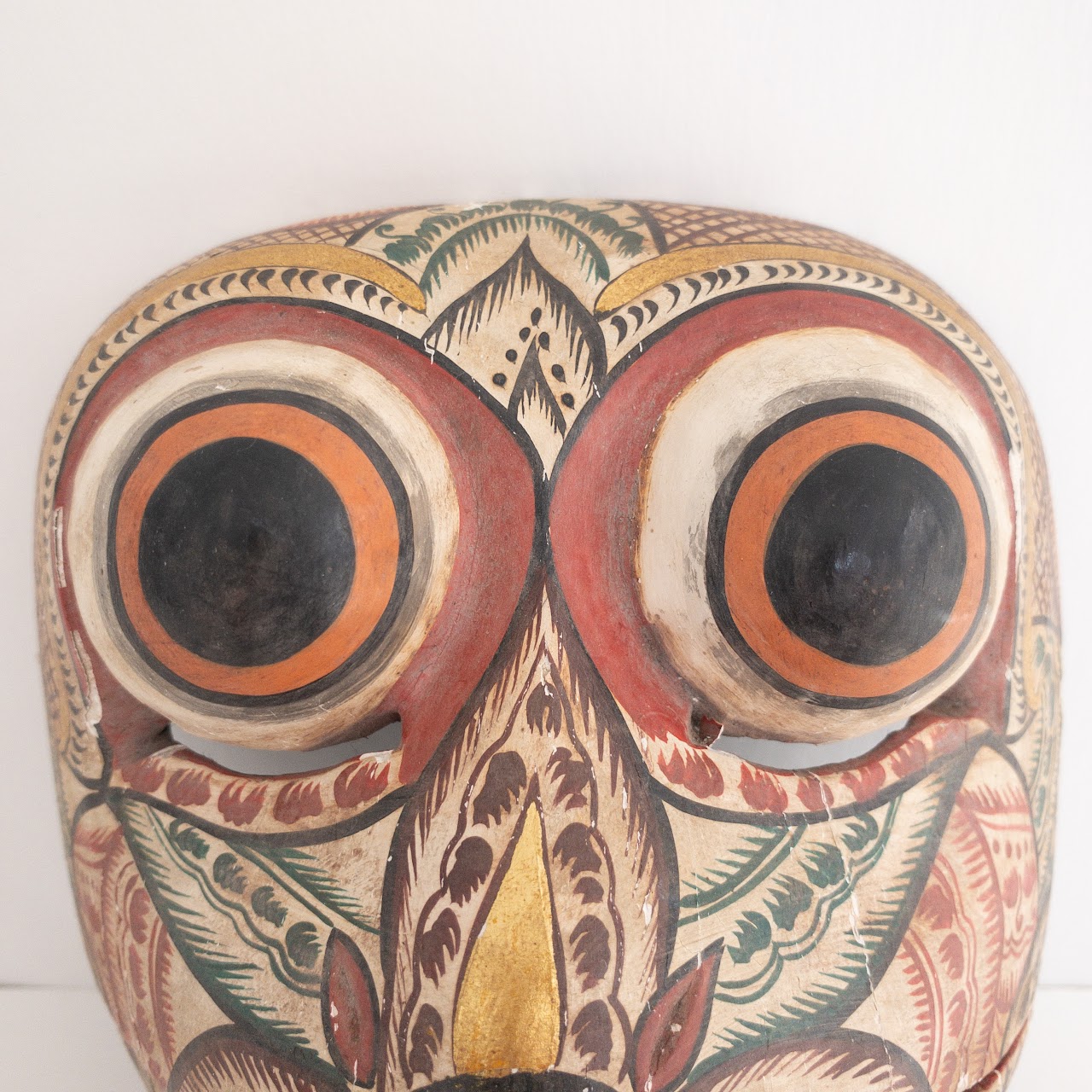 Mexican Folk Art Articulating Jaw Mask