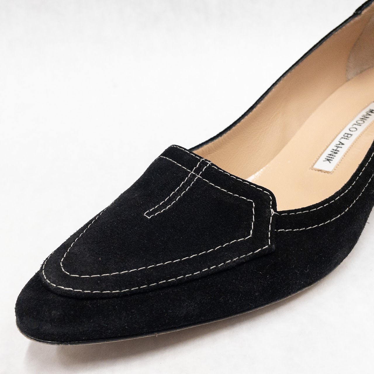 Manolo Blahnik Suede Pumps