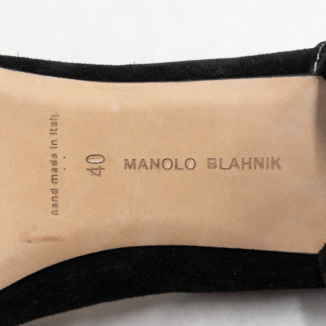 Manolo Blahnik Suede Pumps