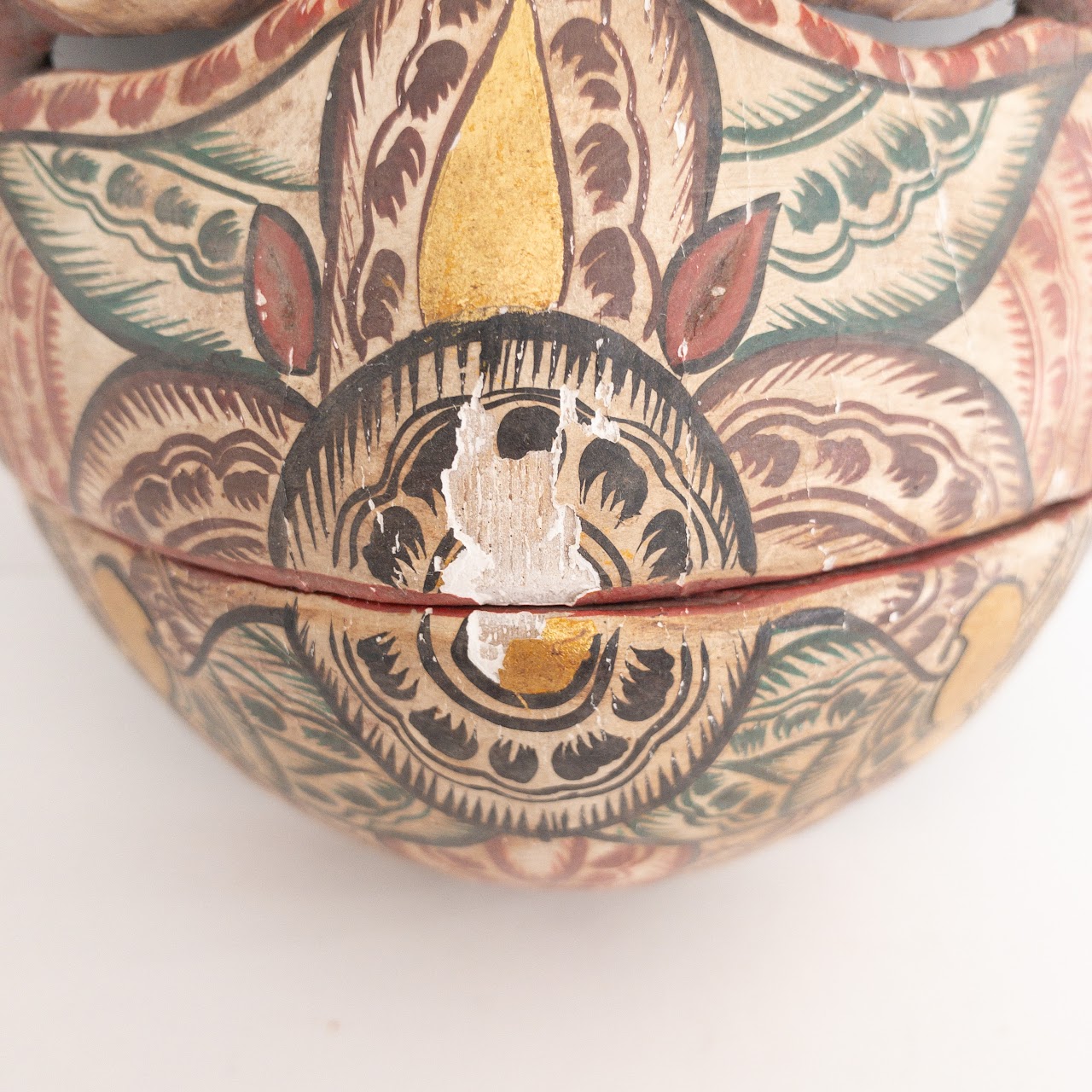 Mexican Folk Art Articulating Jaw Mask