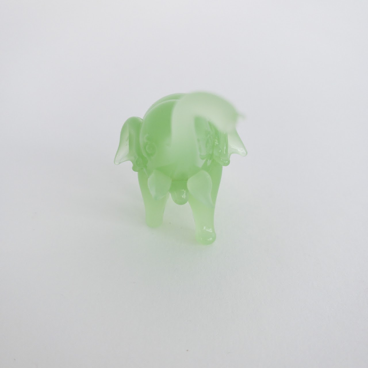 Jade Elephant Miniature