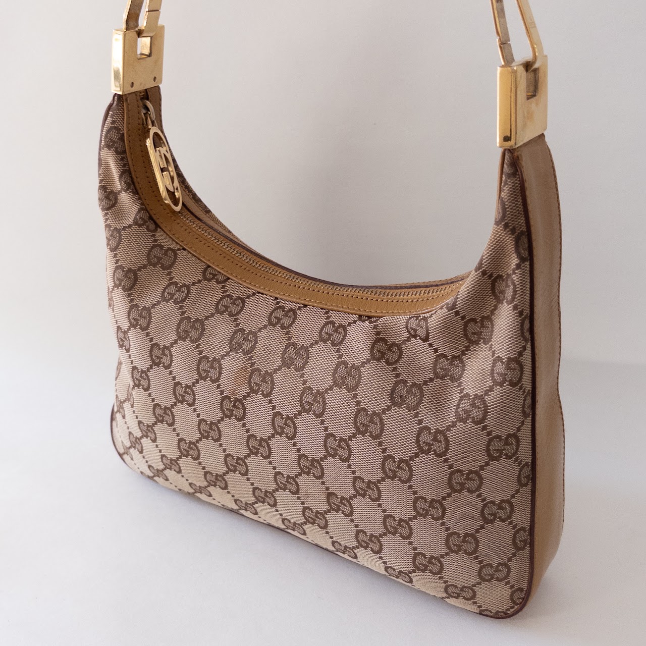 Gucci Vintage Monogram Jacquard Shoulder Bag