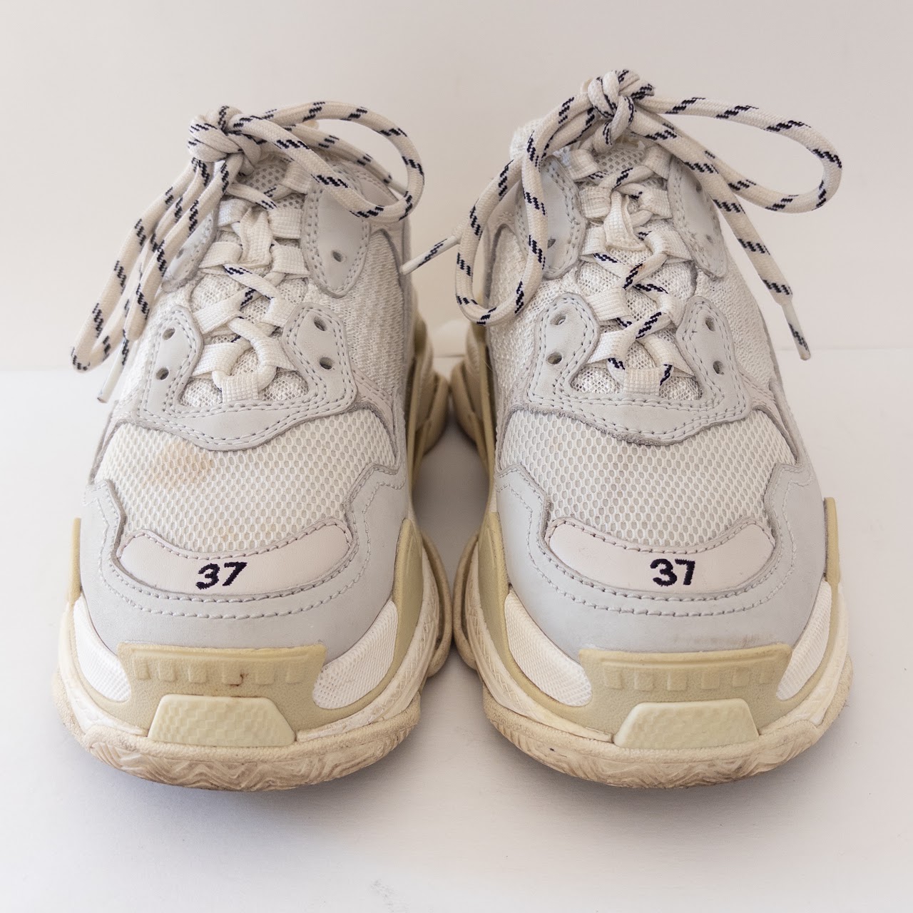 Balenciaga Triple S White Sneakers