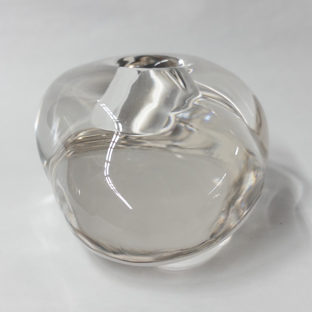 Elsa Peretti for Tiffany & Co. Crystal Stone-Form Candleholder