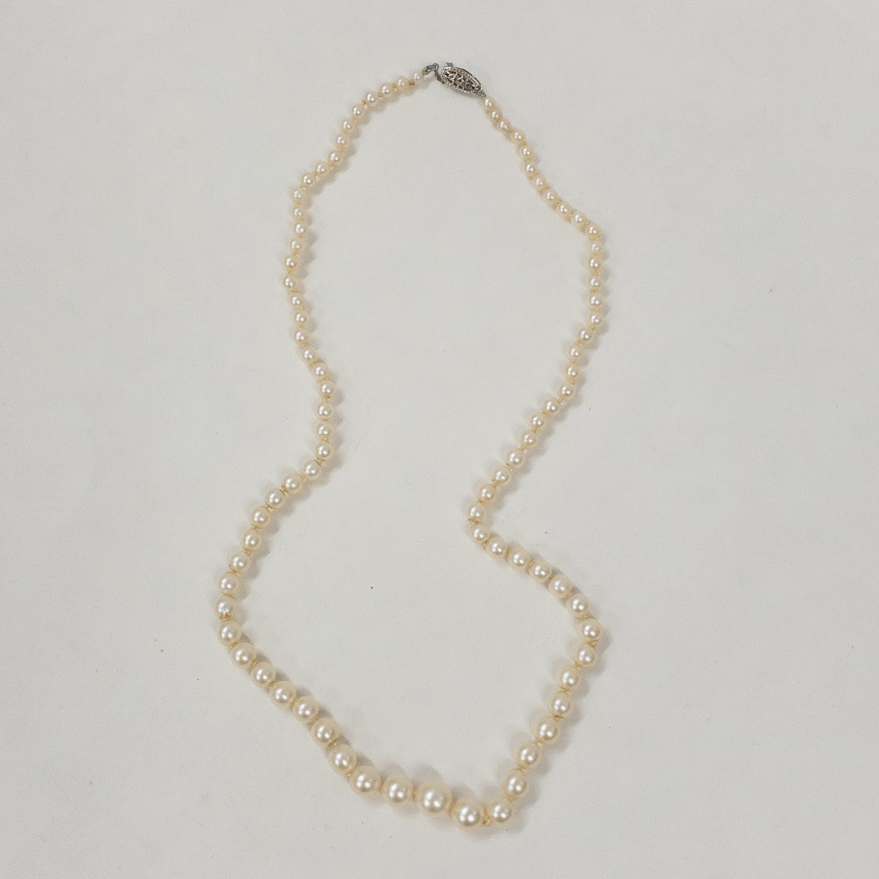 14K Gold and Akoya Pearl Choker Strand