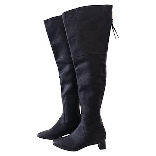 Coach NEW Thigh-High Leather Boots