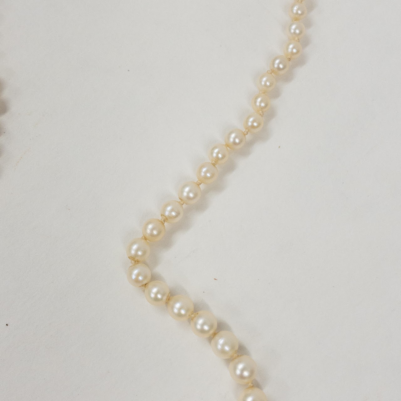 14K Gold and Akoya Pearl Choker Strand