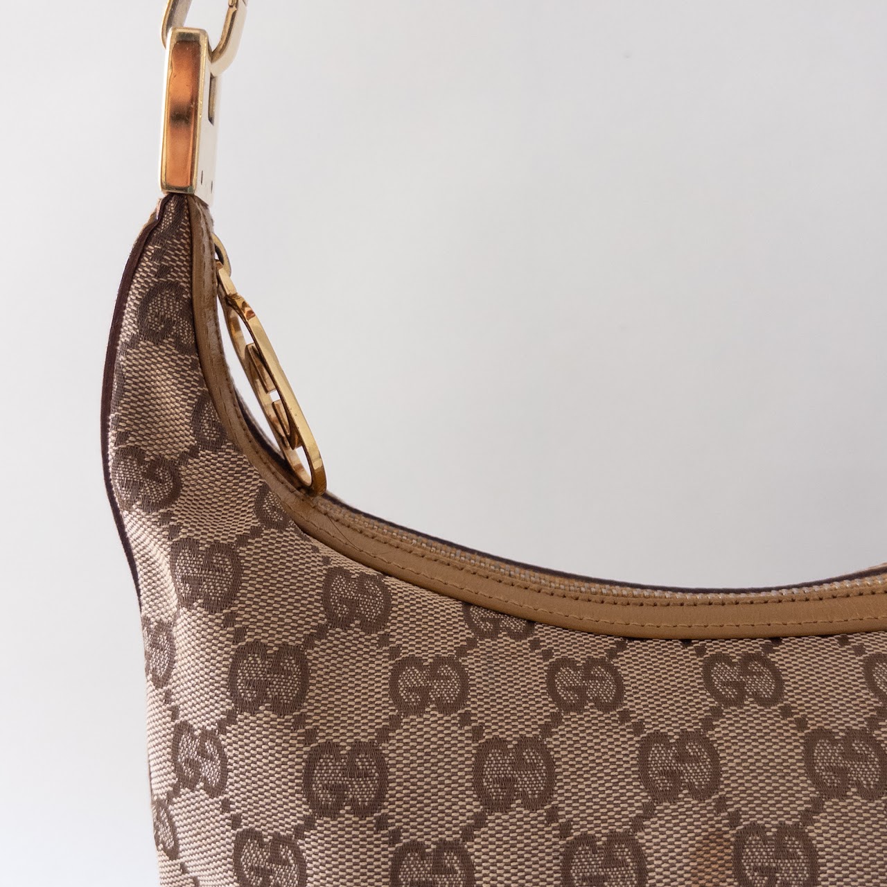 Gucci Vintage Monogram Jacquard Shoulder Bag