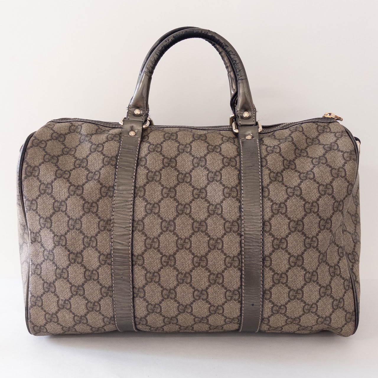 Gucci Joy Boston Monogram Canvas Handbag