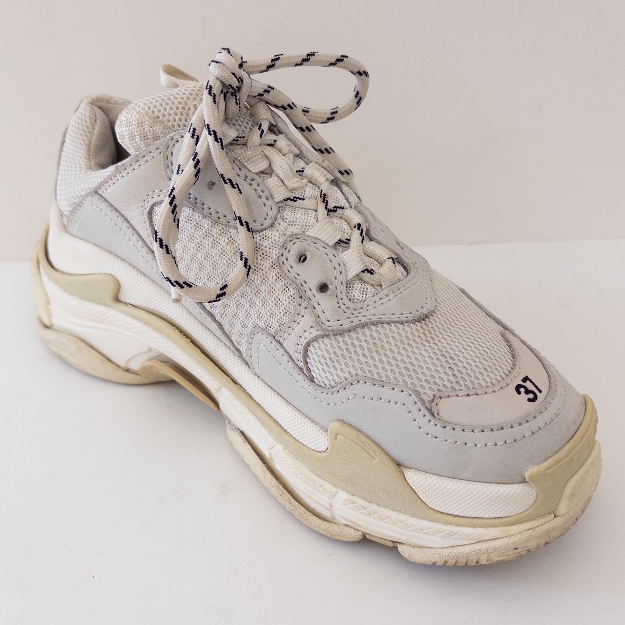 Balenciaga Triple S White Sneakers