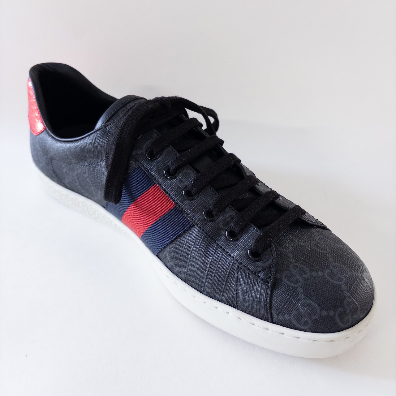 Gucci Ace Monogram Canvas Sneakers