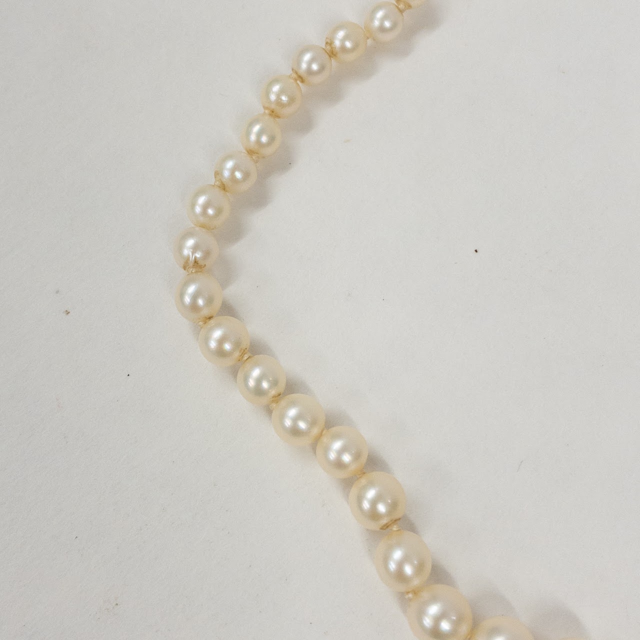 14K Gold and Akoya Pearl Choker Strand