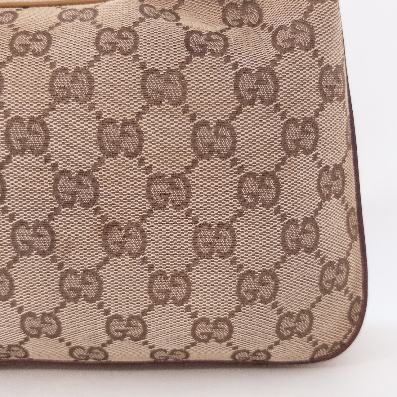 Gucci Vintage Monogram Jacquard Shoulder Bag