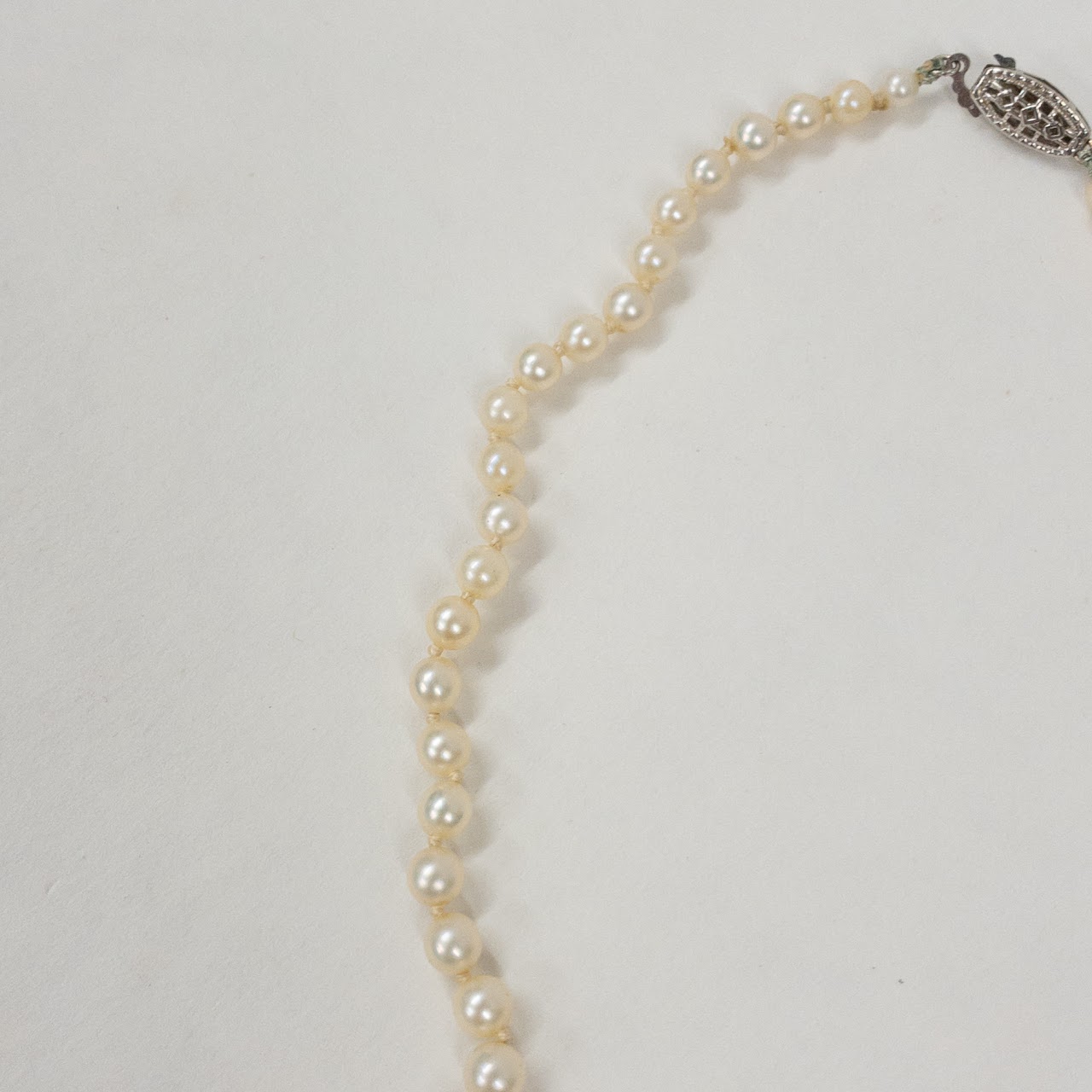 14K Gold and Akoya Pearl Choker Strand