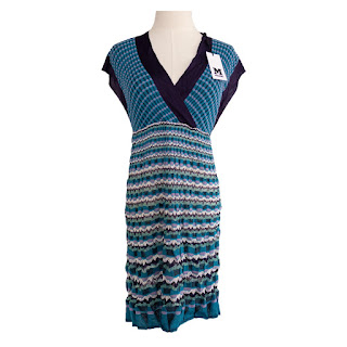 Missoni  3D Knit Wool Blend Dress