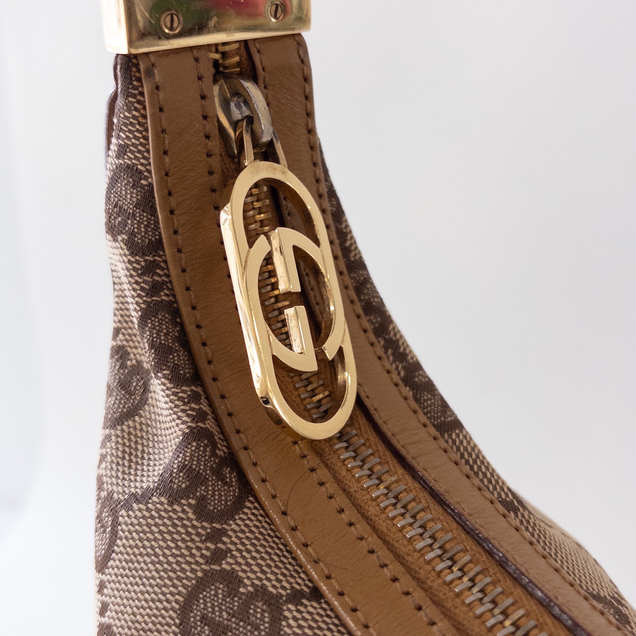 Gucci Vintage Monogram Jacquard Shoulder Bag