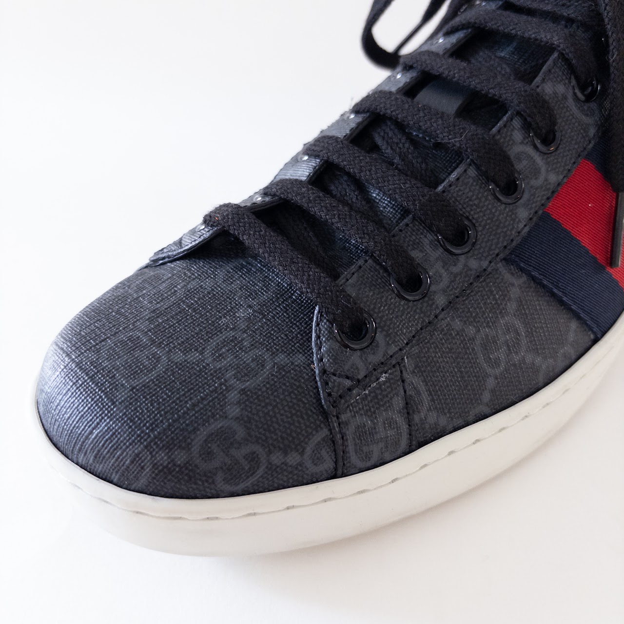 Gucci Ace Monogram Canvas Sneakers