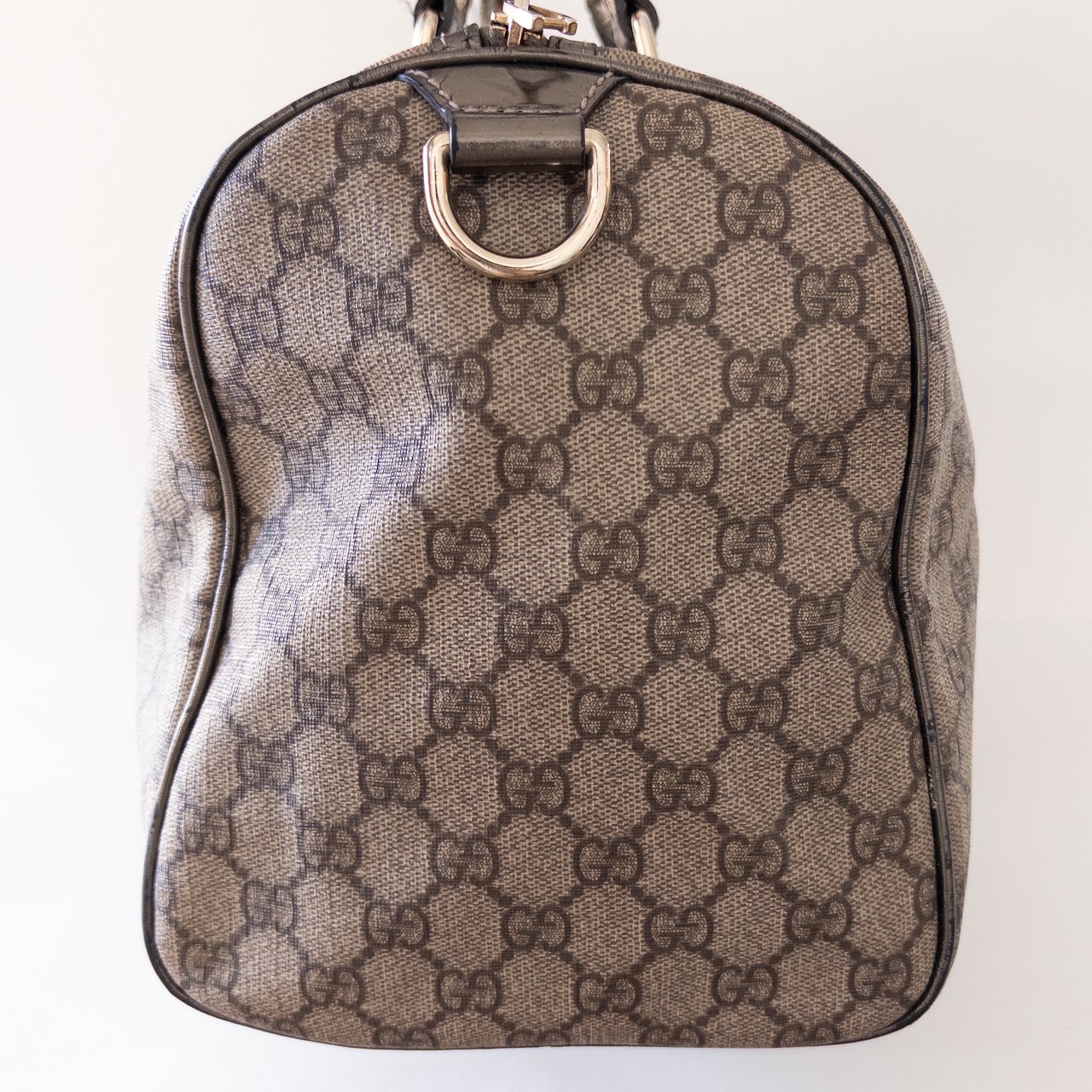 Gucci Joy Boston Monogram Canvas Handbag