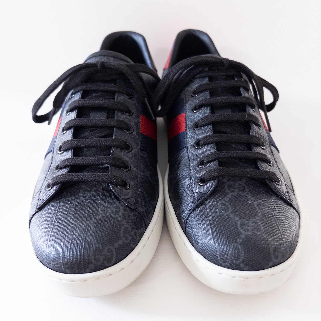 Gucci Ace Monogram Canvas Sneakers