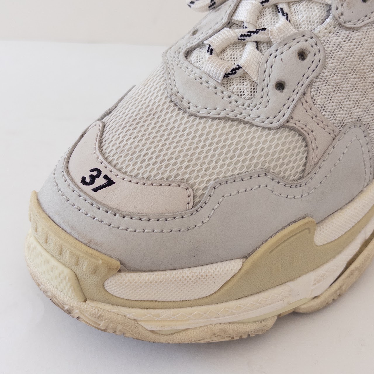 Balenciaga Triple S White Sneakers