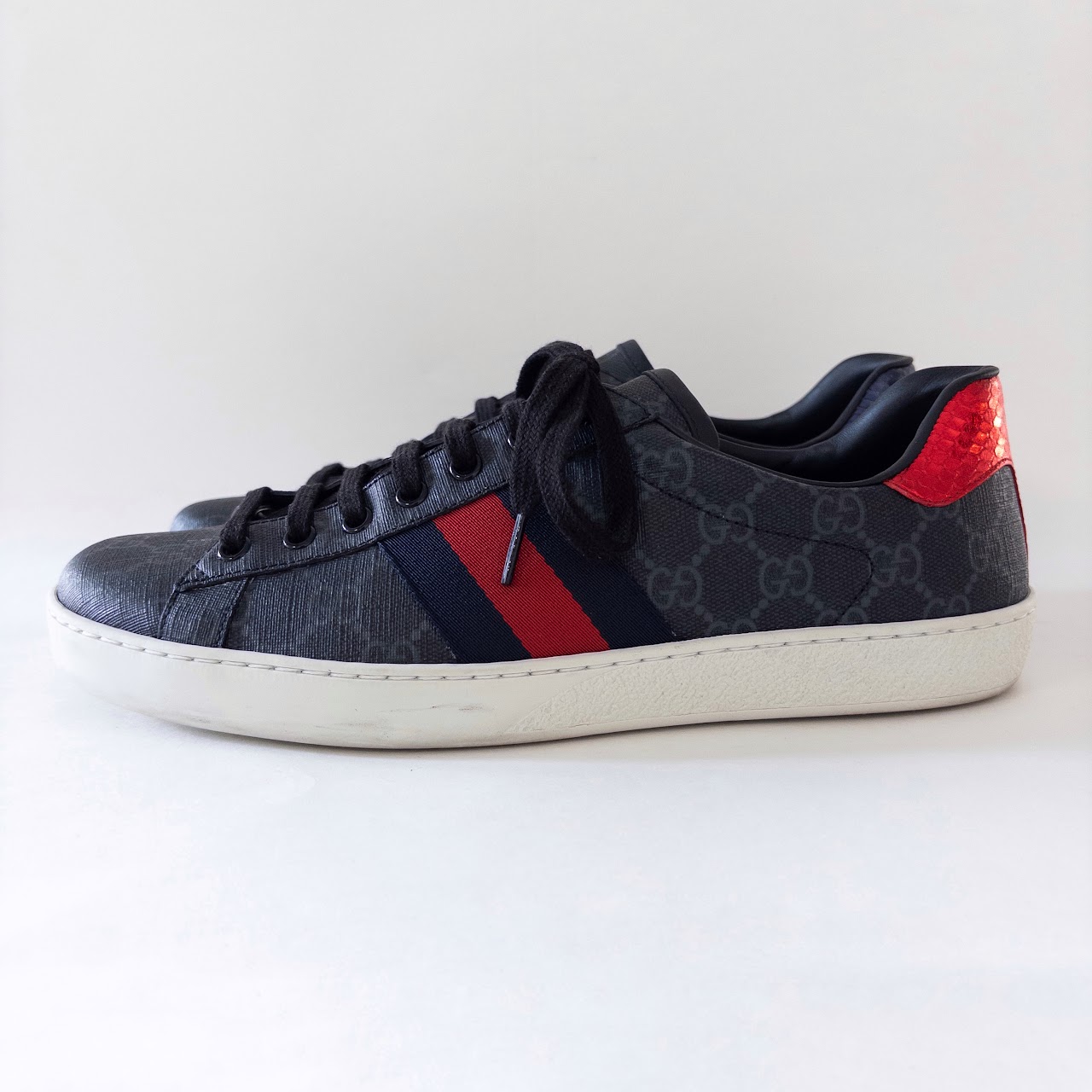 Gucci Ace Monogram Canvas Sneakers