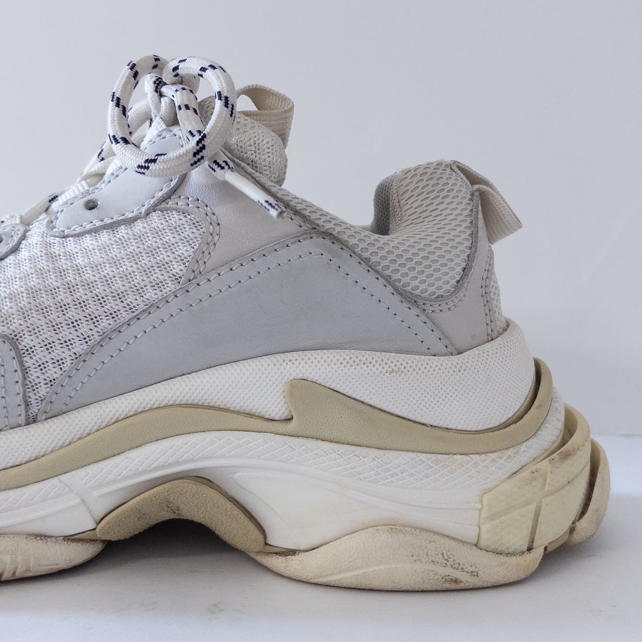 Balenciaga Triple S White Sneakers