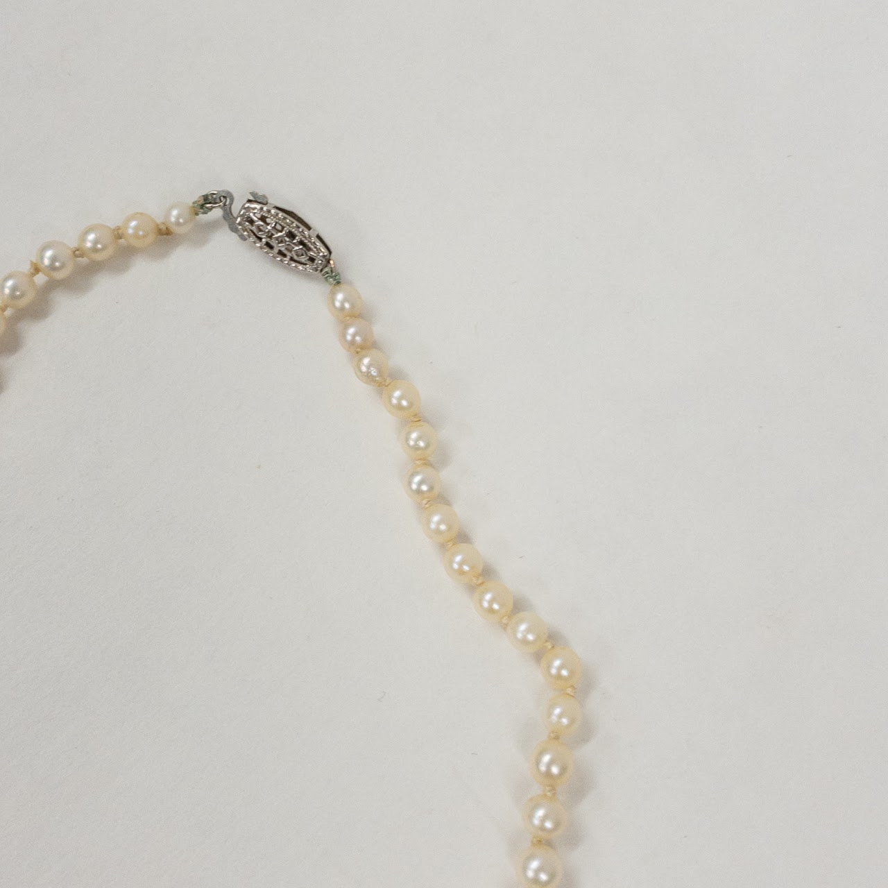 14K Gold and Akoya Pearl Choker Strand