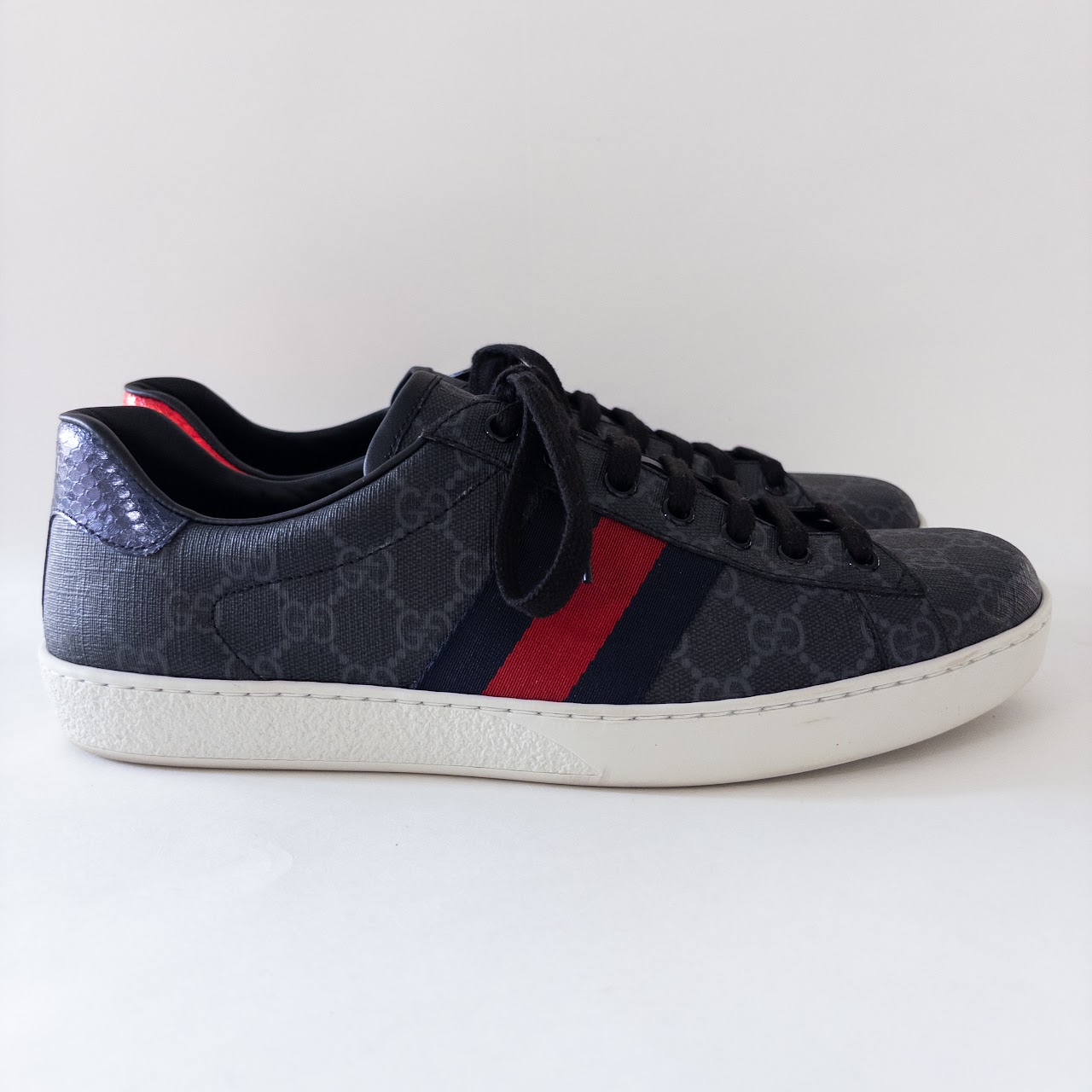 Gucci Ace Monogram Canvas Sneakers