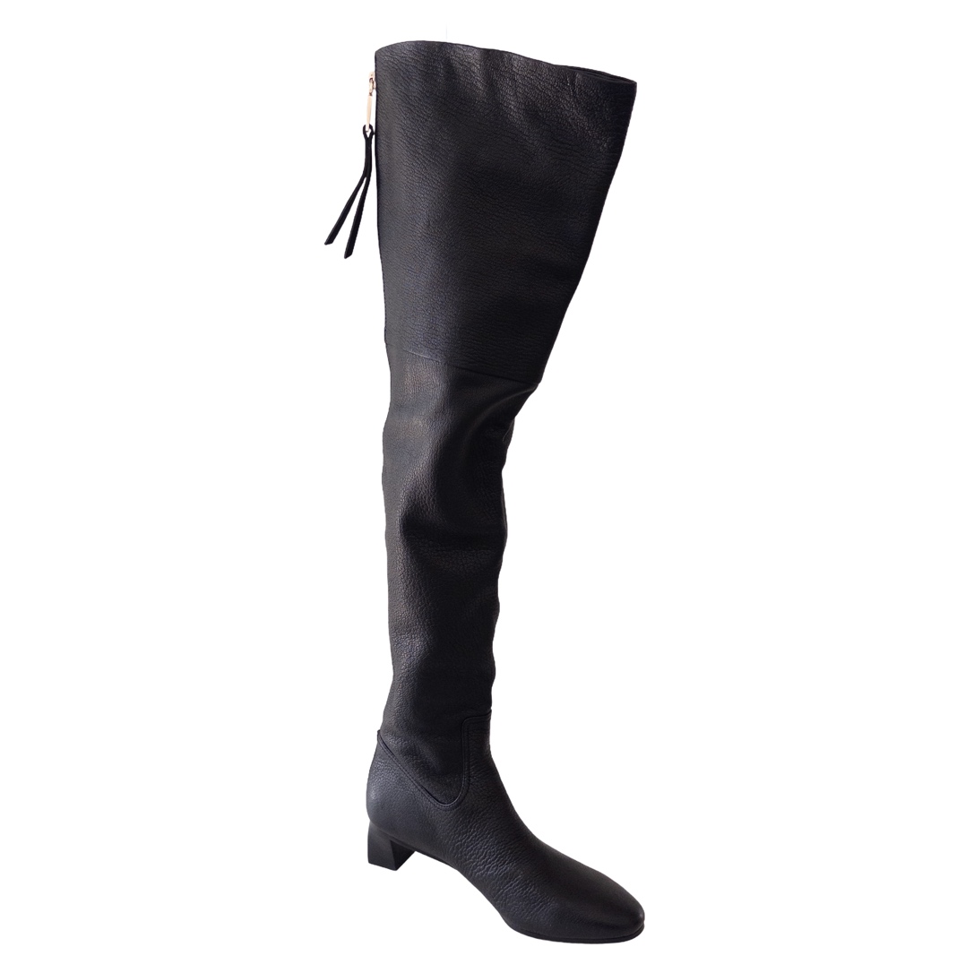 Coach NEW Thigh-High Leather Boots