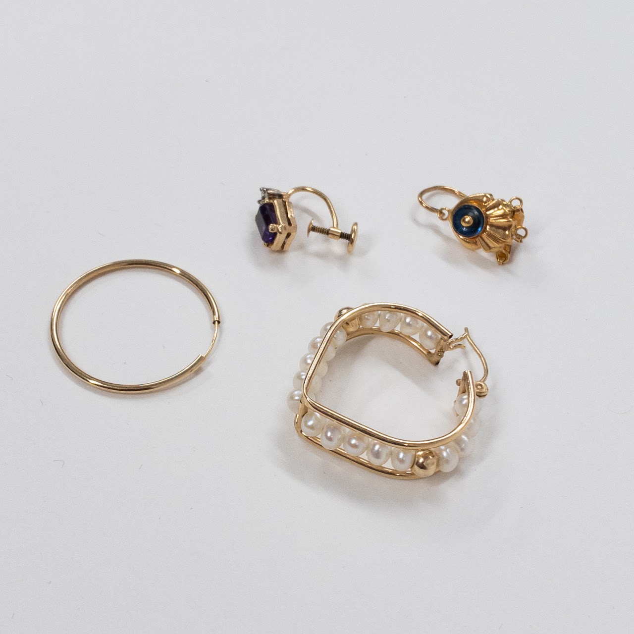 14K Gold Four Piece Lot