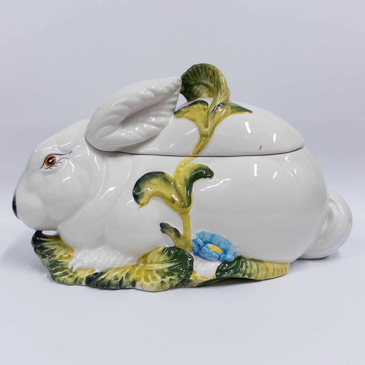 Christian Dior Italian Ceramic Lidded Rabbit Box