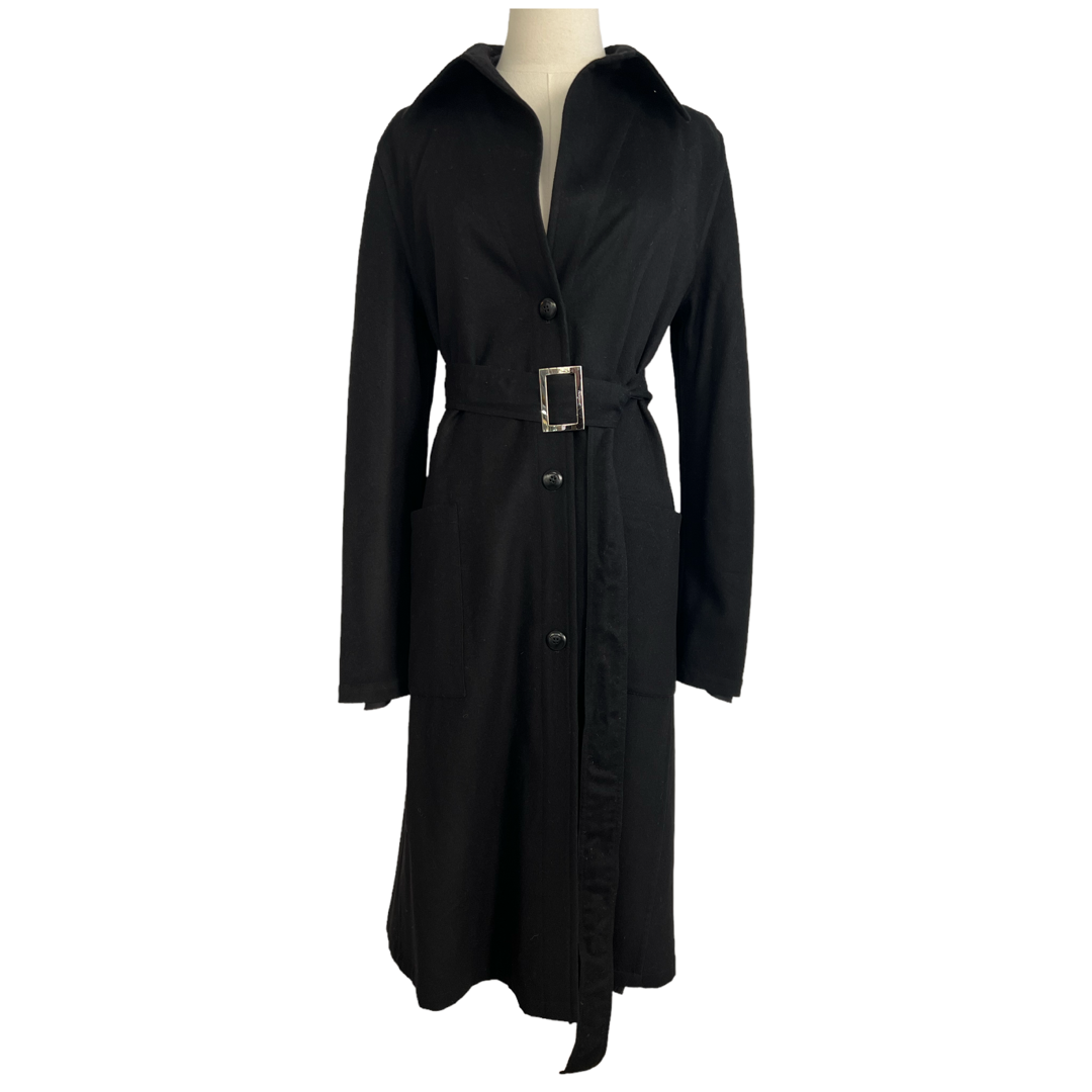 Salvatore Ferragamo Cashmere Coat with Silk Jacket Liner