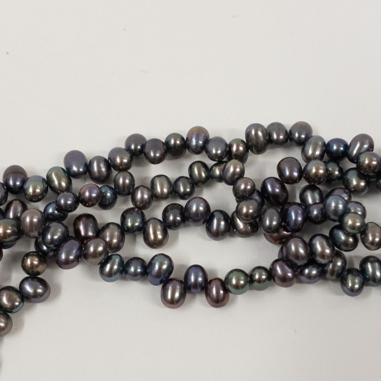 Tahitian Pearl Very Long Single Strand Necklace