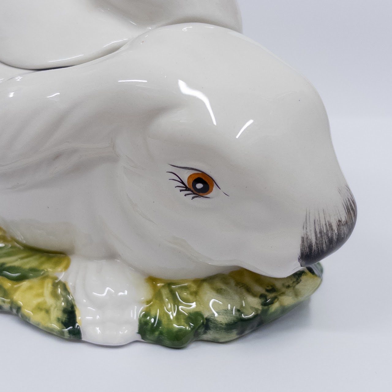 Christian Dior Italian Ceramic Lidded Rabbit Box