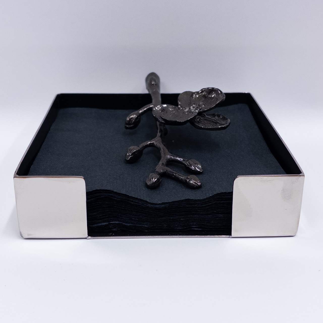 Michael Aram Black Orchid Cocktail Napkin Holder