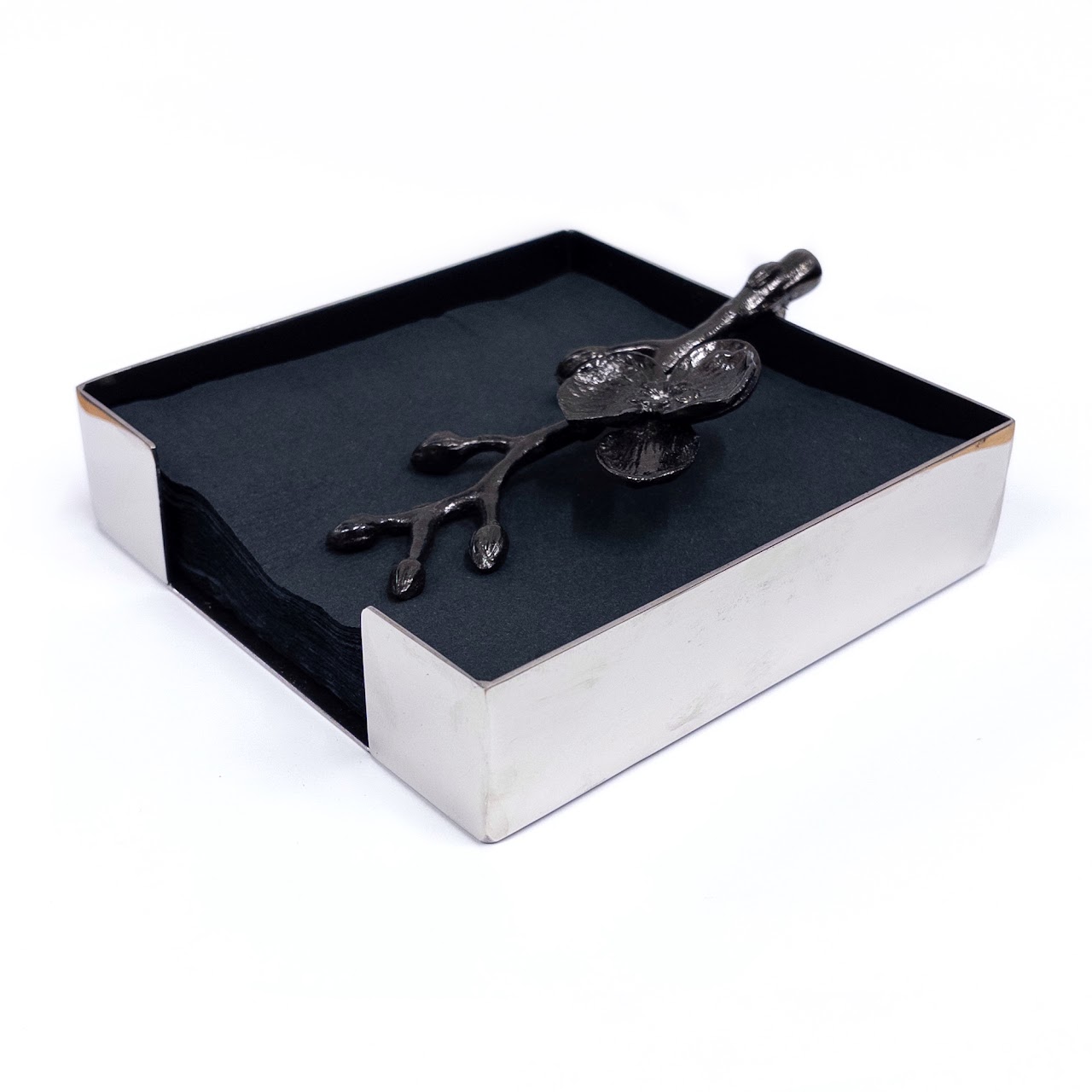 Michael Aram Black Orchid Cocktail Napkin Holder