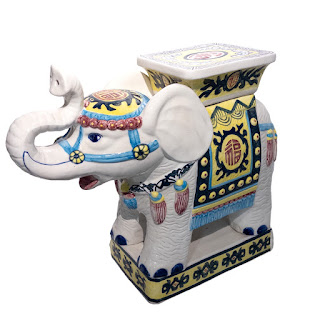 Elephant Garden Stool