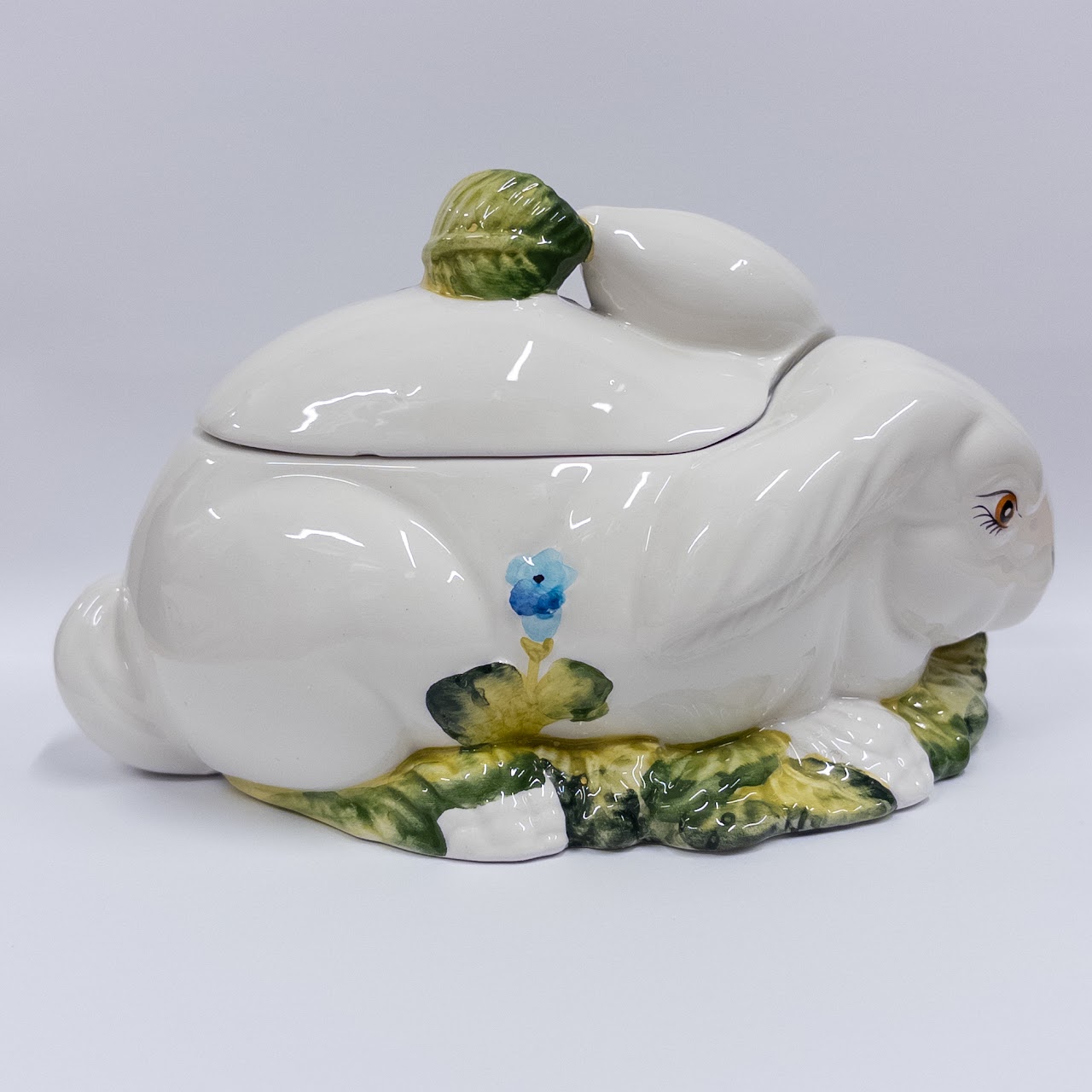 Christian Dior Italian Ceramic Lidded Rabbit Box