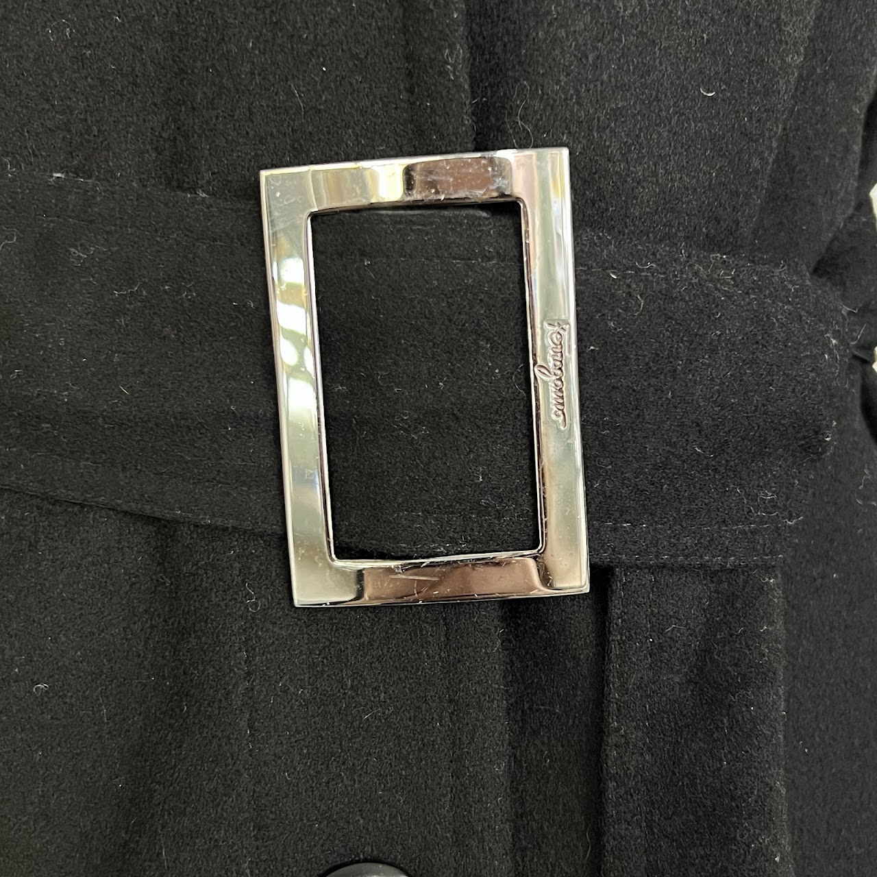 Salvatore Ferragamo Cashmere Coat with Silk Jacket Liner