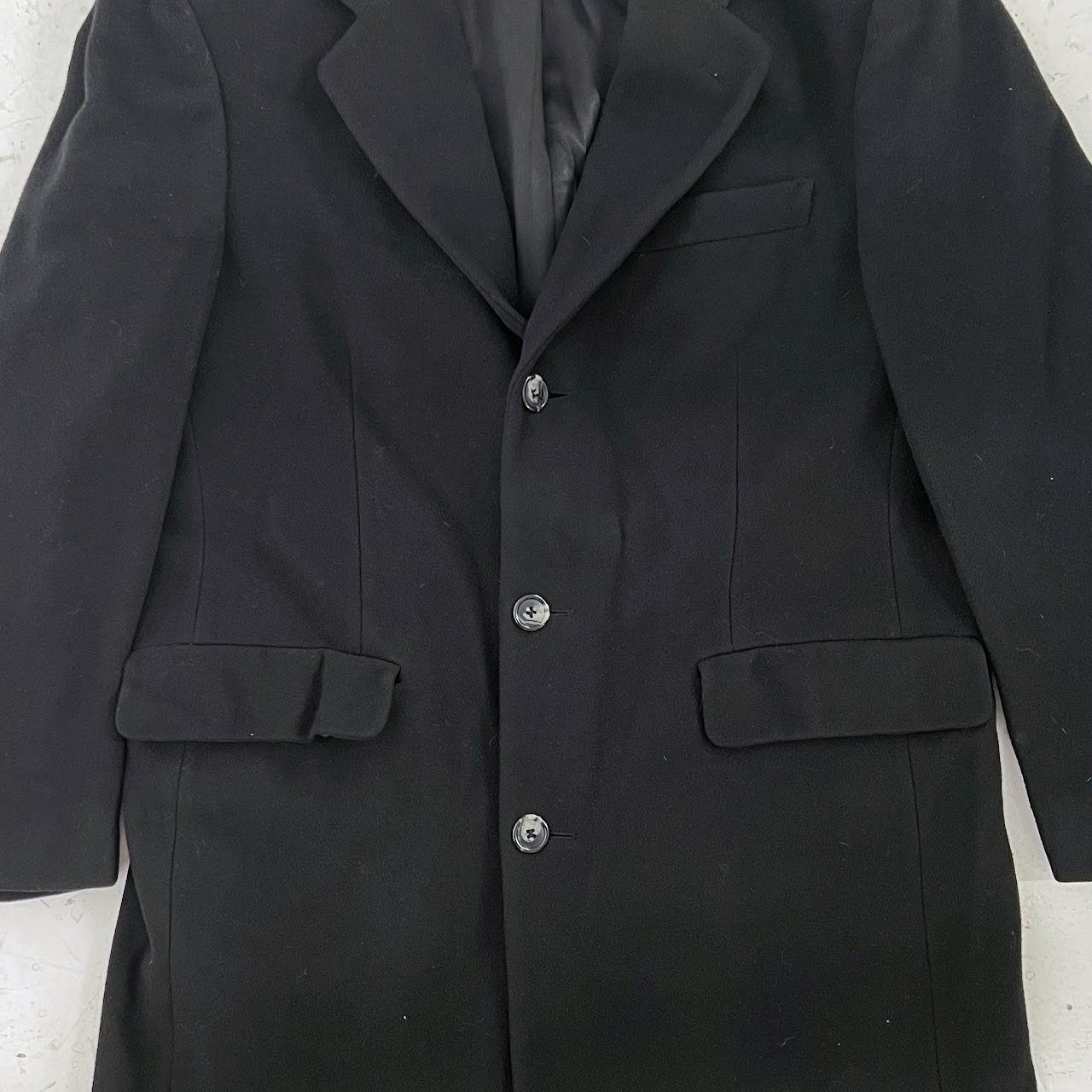 Christian Dior Monsieur Wool Overcoat