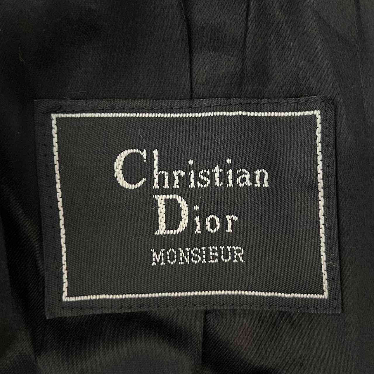 Christian Dior Monsieur Wool Overcoat