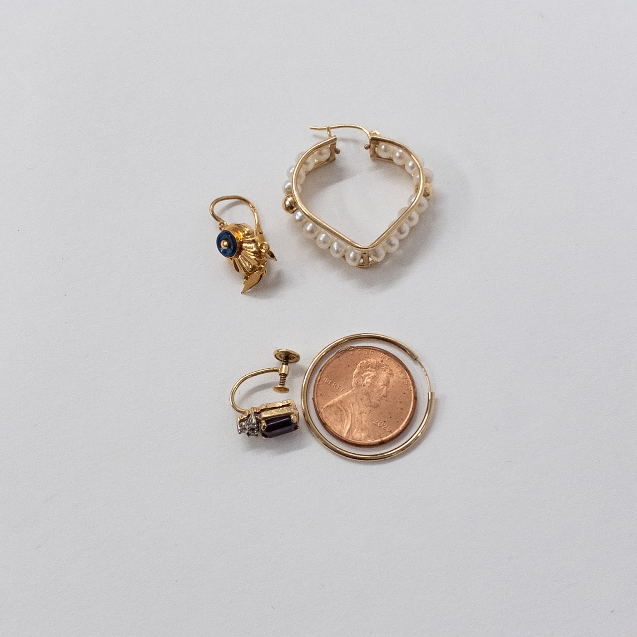 14K Gold Four Piece Lot