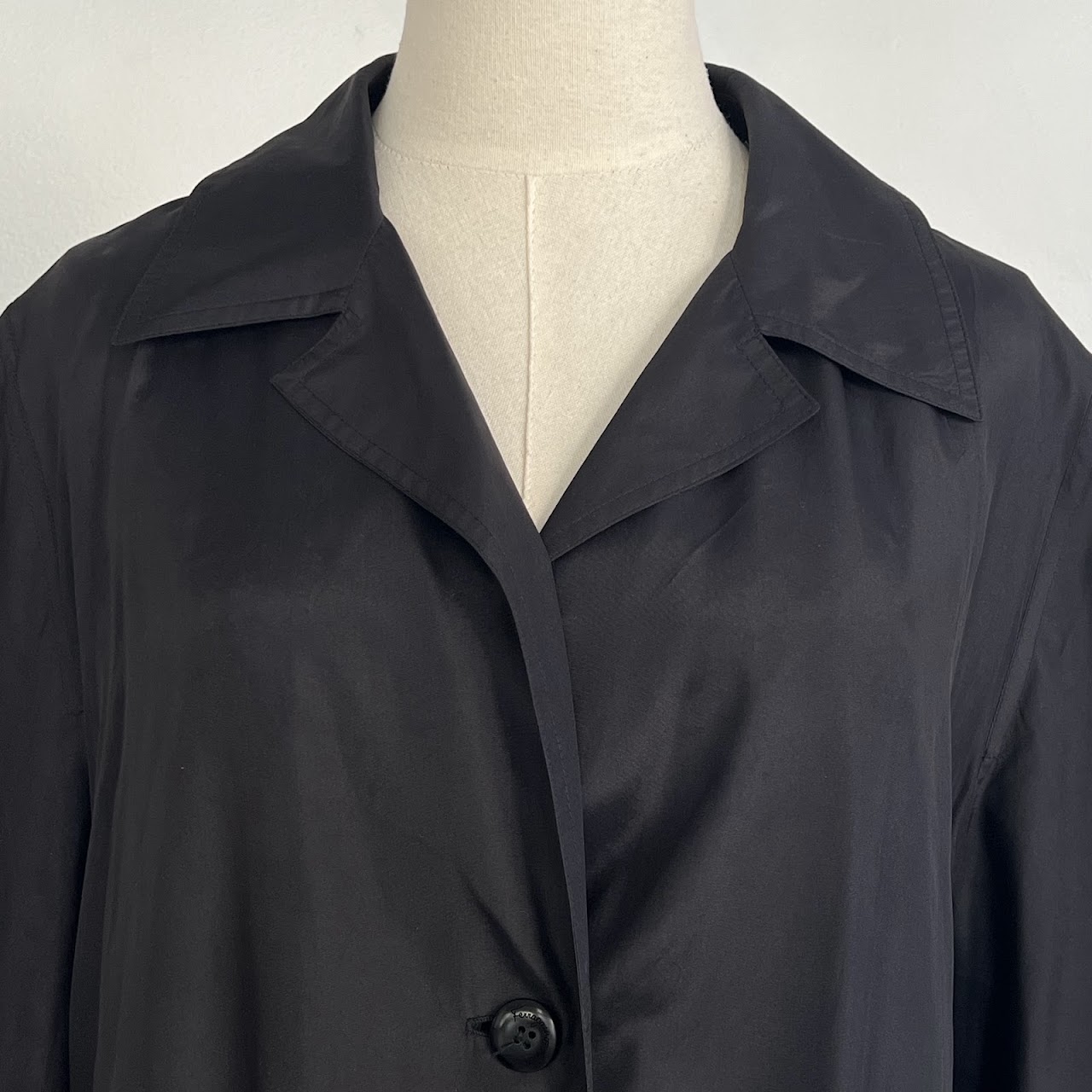 Salvatore Ferragamo Cashmere Coat with Silk Jacket Liner