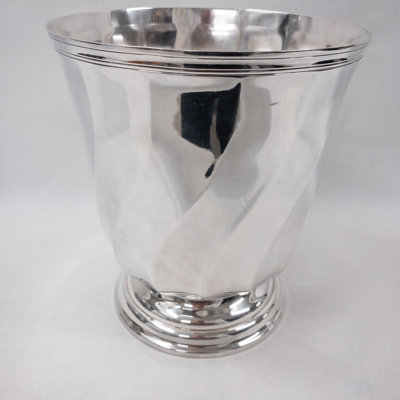 Christofle Torsades Silver Plated Vintage Champagne Bucket