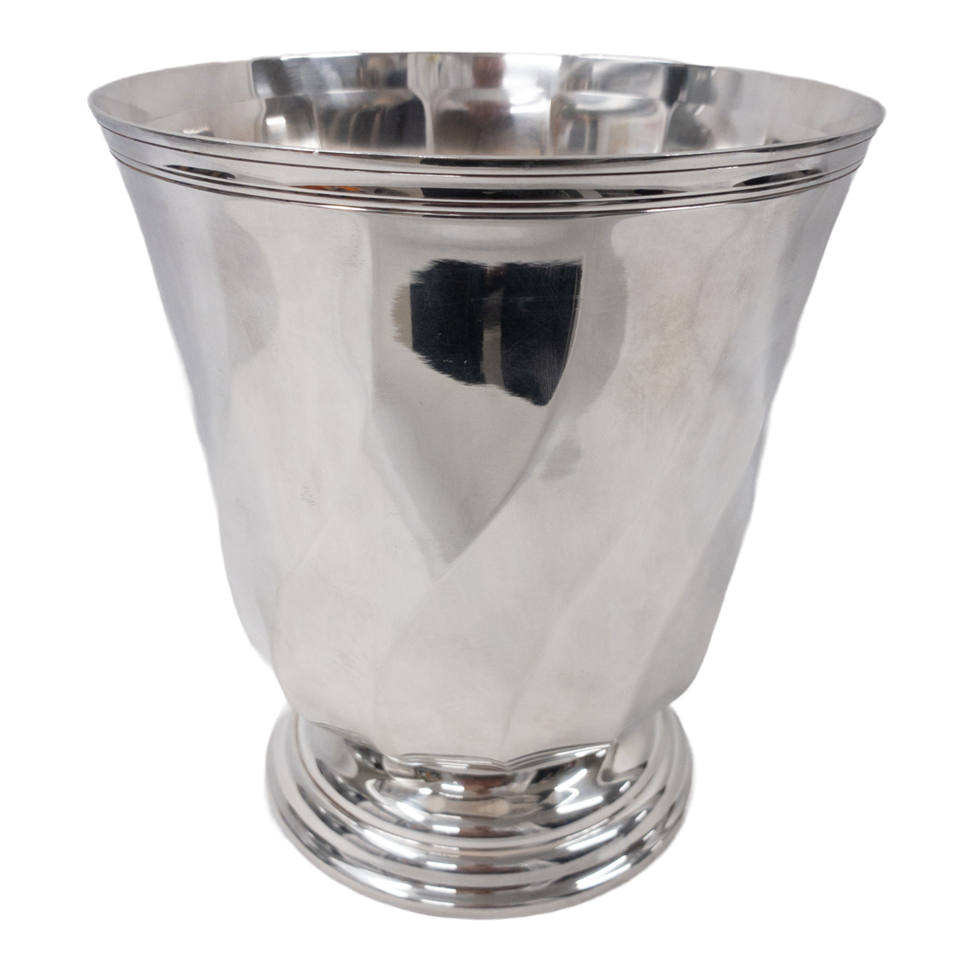 Christofle Torsades Silver Plated Vintage Champagne Bucket