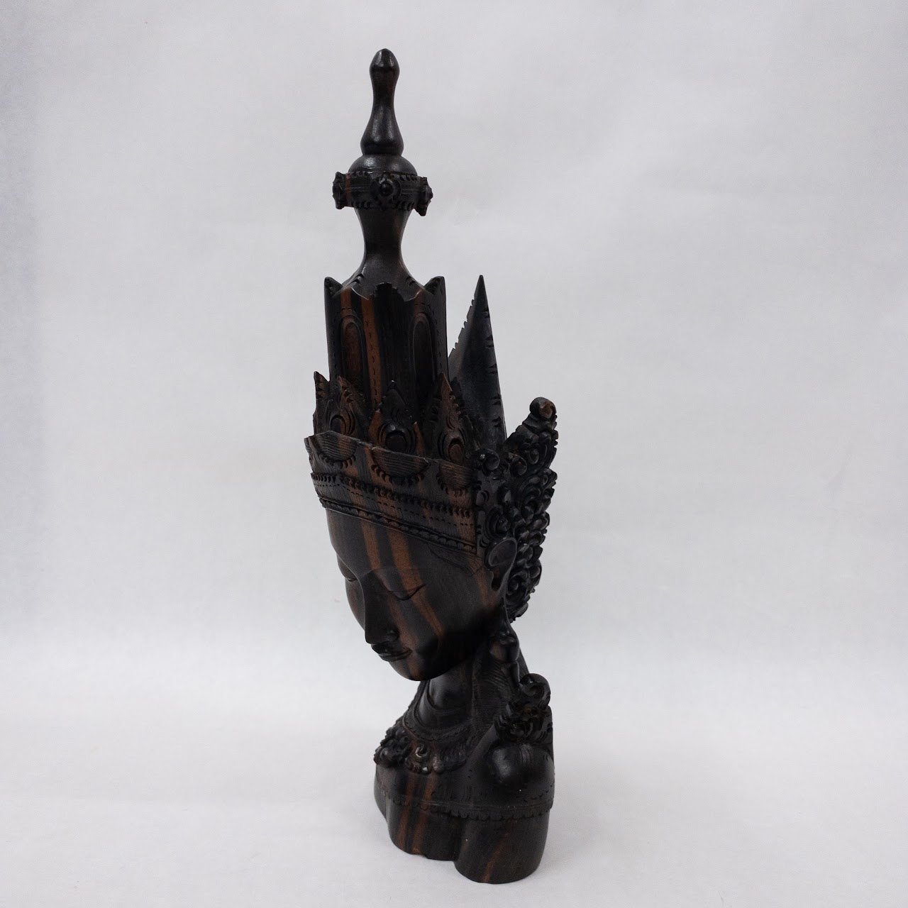 Indonesian Exotic Hardwood Hand Carved Rama Sculpture